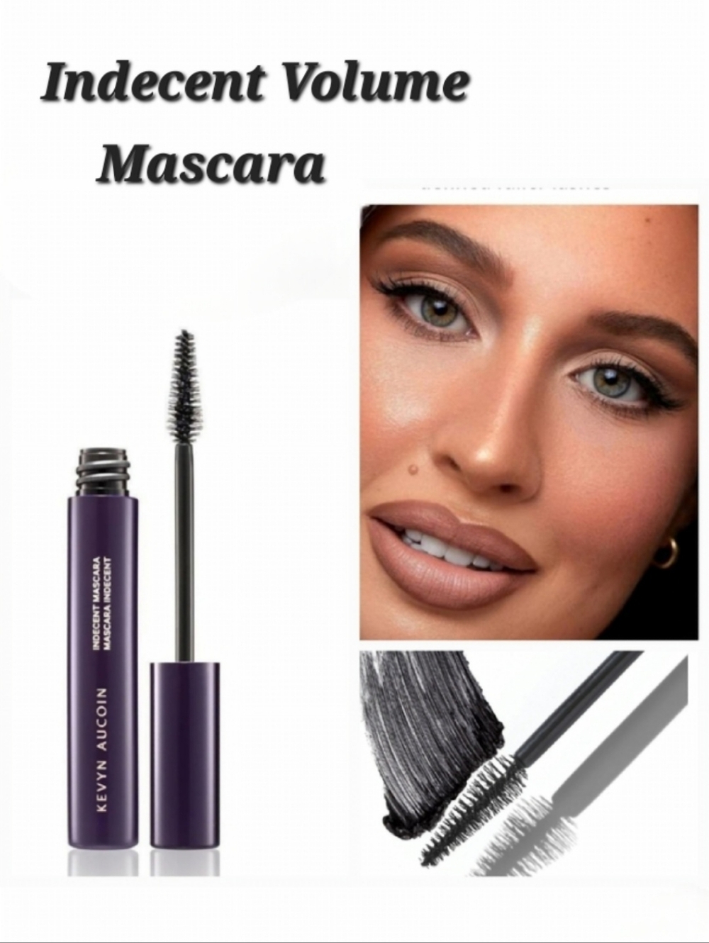 🌺Kevyn Aucoin Indecent Volume Mascara Black